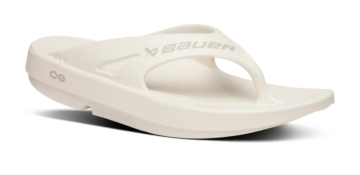 BAUER/OOFOS Men's OOriginal Sport Sandal – Chalk