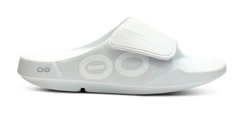 Men's OOahh Sport Flex Sandal - White